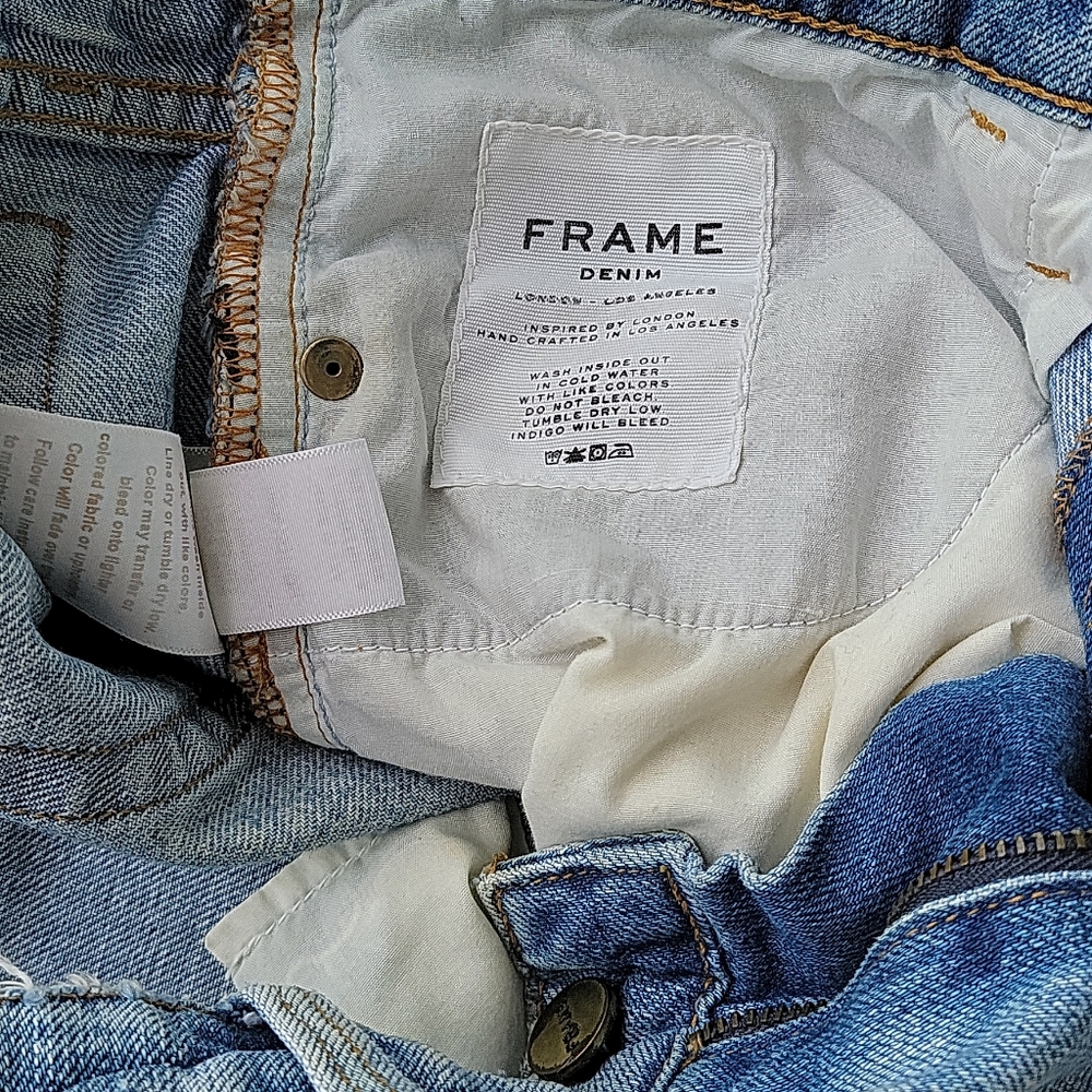 Frame denim shorts Size 24 - Picture 4 of 5